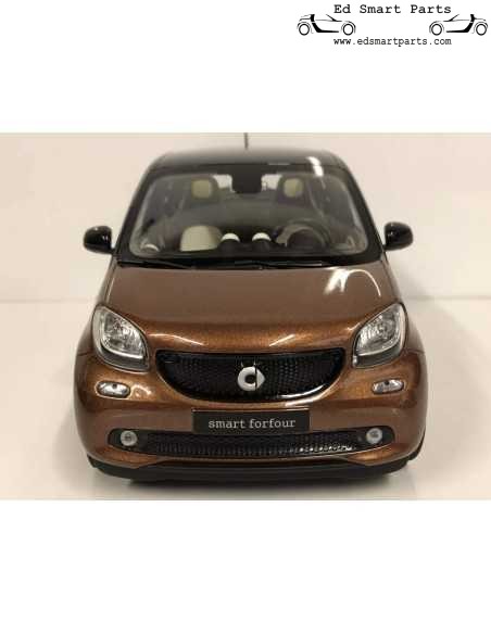 NOREV Smart Forfour 453 Prime Zwart/Bruin Model Auto 1:18