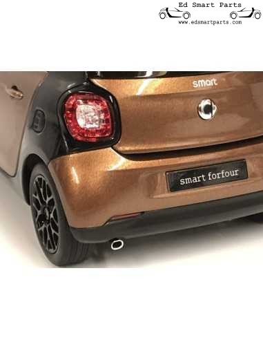 NOREV Smart Forfour 453 Prime Schwarz/Braun Modellauto 1:18