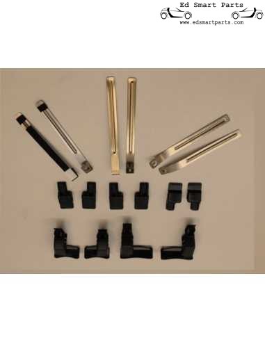Smart ForTwo 451 Dak Schuifbeugel Reparatieset