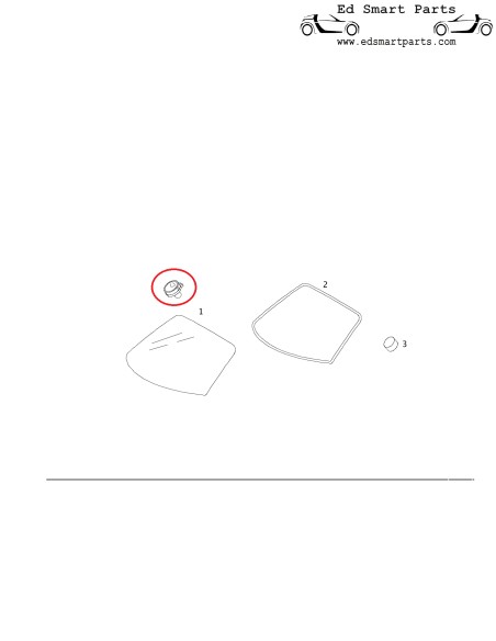 Sensor de luz e chuva para smart roadster 452