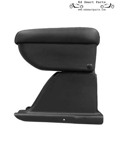 Accoudoir en cuir artificiel pour Smart Fortwo Coupé Cabrio 1998-2007