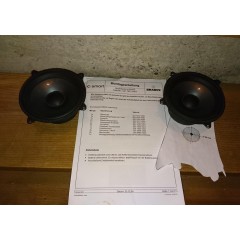 Sistema de sonido Brabus para Smart Roadster original Altavoces de rango medio + tweeters, pieza de coleccionista ultra rara 2