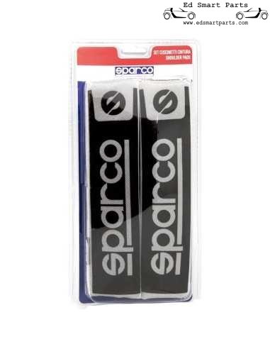 Sparco Set Schulterpolster - Schwarz/Grau