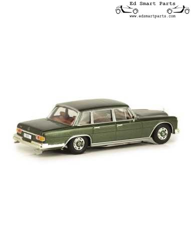 Mercedes-Benz Coleccionable Mercedes Benz 600 (W100) Verde Metalizado Escala 1:43