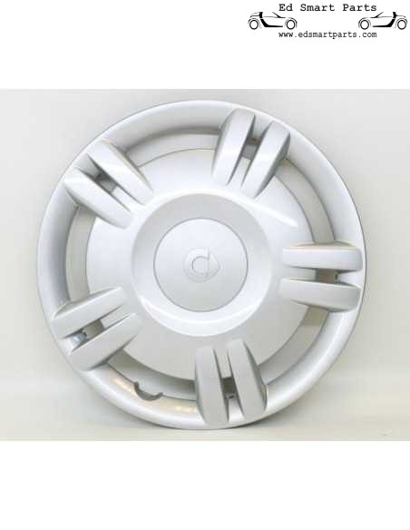 Full size wheel trim for Smart ForTwo 450/451 Roadster 452 ForFour 454 models 15 inch