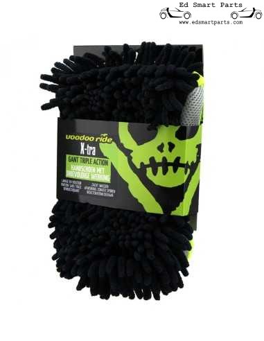 Voodoo Ride Extra Wash Mitt - Glove with 3 functions