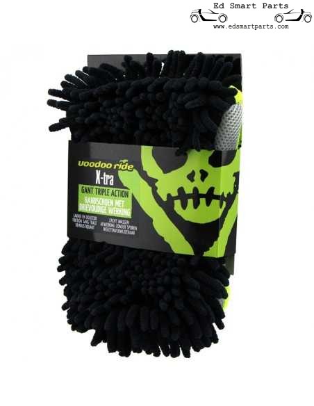 Voodoo Ride Extra Wash Mitt - Handschoen met 3 functies
