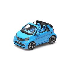 Smart Brabus Ultimate 125 Cabriolet ano 2017 azul 1:43 Minichamps