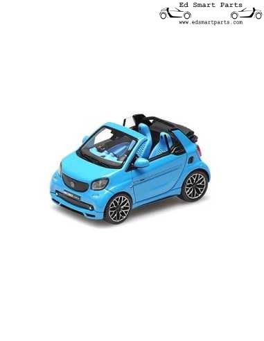 Smart Brabus Ultimate 125 Cabriolet anno 2017 blu 1:43 Minichamps
