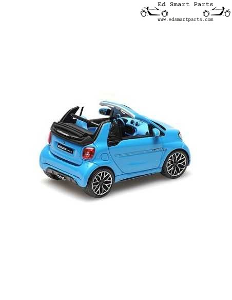 Smart Brabus Ultimate 125 Cabriolet anno 2017 blu 1:43 Minichamps