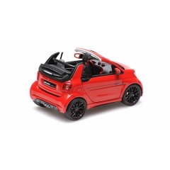 SMART BRABUS ULTIMATE 125 CABRIOLET – 2017 – VERMELHO 1:43 Minichamps