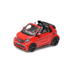 SMART BRABUS ULTIMATE 125 CABRIOLET – 2017 – ROOD 1:43 Minichamps 2