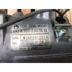 Originele Smart ForTwo 450 & Roadster 452 airconditioning pomp compressor A1602300111 2