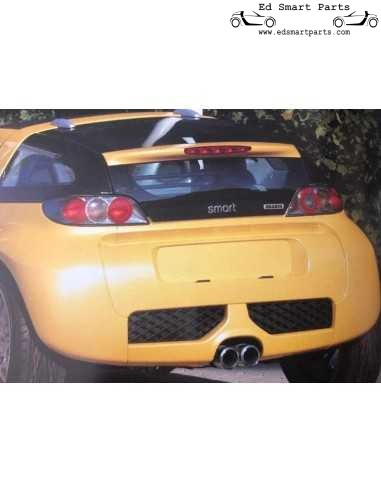 smart Brabus Heckabzeichen-Aufkleber