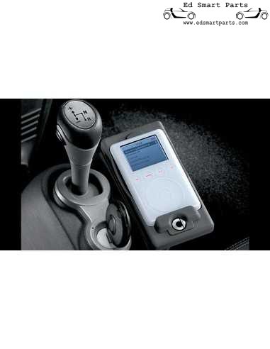 IPOD-AUTOEINSATZ SMART ROADSTER
