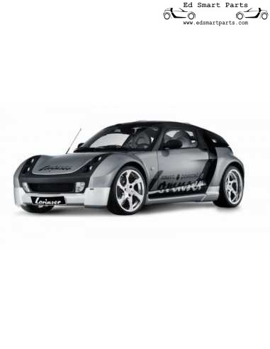 Kompletter Satz BRANDNEUER 17-Zoll-Leichtmetallräder von LORINSER Speedy für Smart Roadster 452
