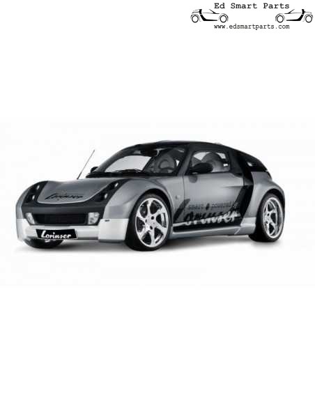 Ensemble complet de jantes alliage LORINSER Speedy de 17 pouces pour Smart Roadster 452 NEUF