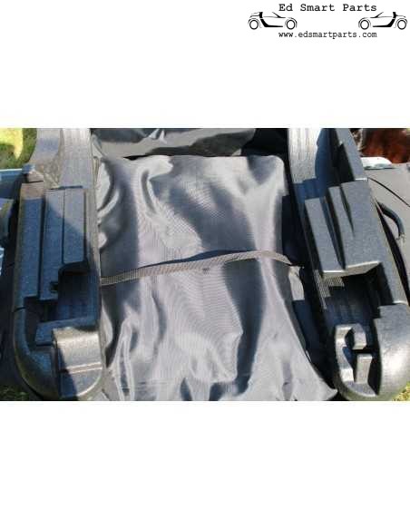 Borsa portaoggetti per hardtop Smart Roadster con supporti in polistirolo