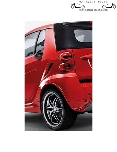 Extensões de arco de roda inteligentes adequadas para fortwo 451