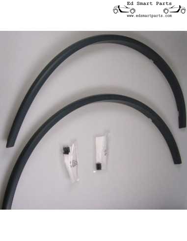 Extensions de passage de roue intelligentes adaptées à la fortwo 451