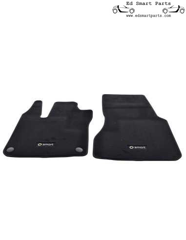 Alfombrillas de terciopelo originales Smart 453 FORFOUR delanteras y traseras