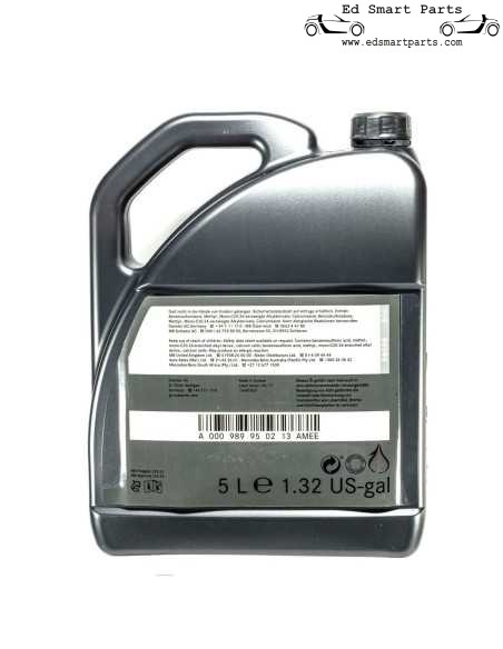 Huile moteur Mercedes 5W-30 MB 229.52 - Diesel entièrement synthétique A000989950213AMEW 1x5L