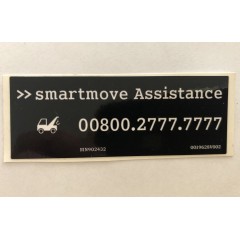 smartmove assistentiesticker smart roadster forwo forfour