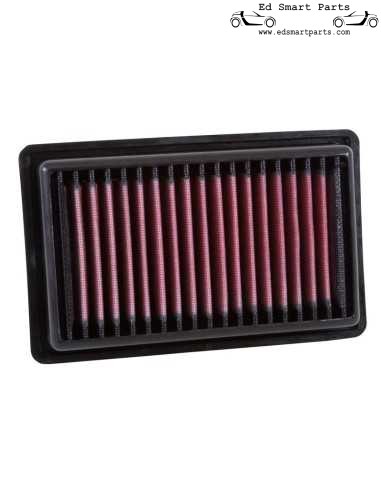 K&N Air Filter suitable for Smart Fortwo, Forfour 0.9, 1.0