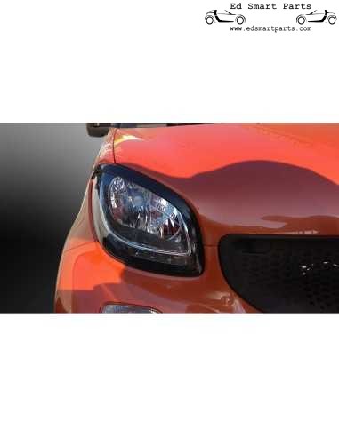 Headlight spoiler for Smart ForTwo / ForFour 453 Evil eye