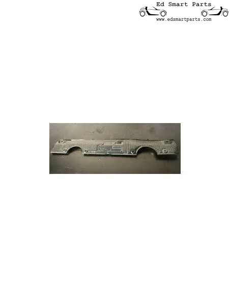 Smart Fortwo 453 Brabus Hitzeschild