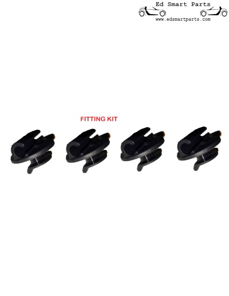 Smart Fortwo Forfour Brabus 453 rete portaoggetti con kit di installazione