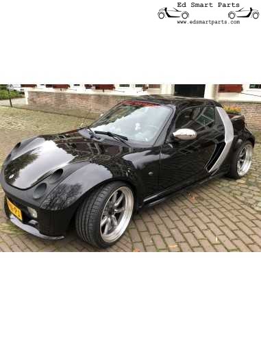 Kompletter Satz BRANDNEUER 17-Zoll-Alufelgen von JAPAN RACING für Smart Roadster 452