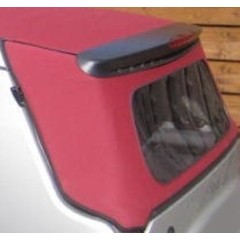 Parte posteriore del tetto pieghevole in tela True Red Burgundy smart ForTwo Cabrio 450