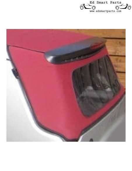 Techo plegable de lona en la parte trasera en color burdeos True Red smart ForTwo Cabrio 450