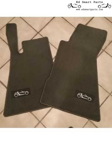 Tapetes de grafite para Smart Roadster LHD SKY LINE