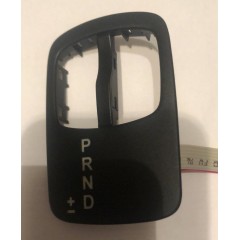 Schalthebelabdeckung Mitte Ornament Schwarz smart fortwo 451 USA/KANADA