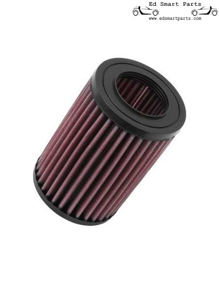 Filtre à air de remplacement K&N adapté à tous les 450 fortwo 0.7 et roadster 452