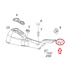Smart Roadster Mitteltunnel QUERRIPPE MTK