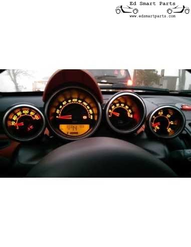 Michalak Pods-montage voor Smart Roadster met stuur links