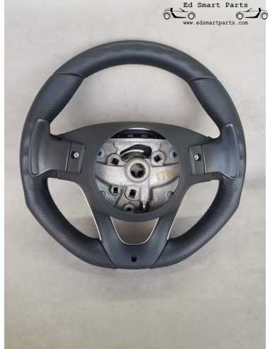 Volante sportivo in pelle Smart ForTwo 451 con funzione di cambio al volante