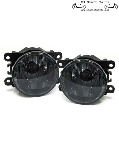 Set fendinebbia nero/fumo Smart Fortwo ForFour 453