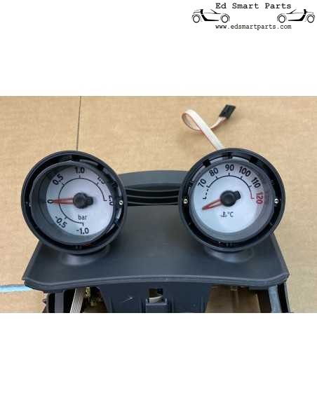 Smart Roadster Dashboard Pods mostradores brancos