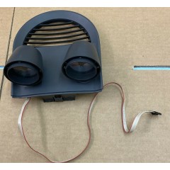 Esferas blancas del tablero de instrumentos del Smart Roadster 2