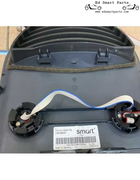Cadrans blancs pour les modules de tableau de bord Smart Roadster