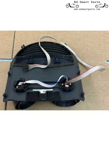 Esferas blancas del tablero de instrumentos del Smart Roadster