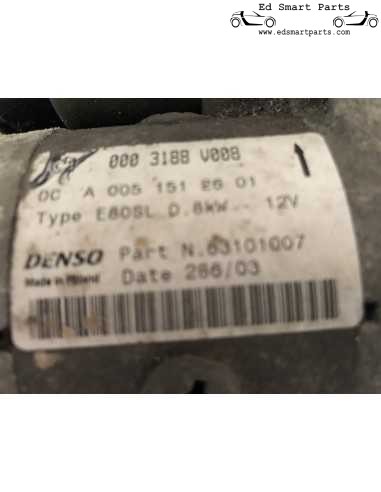Used startmotor starter for Fortwo 450 and Roadster 452 models