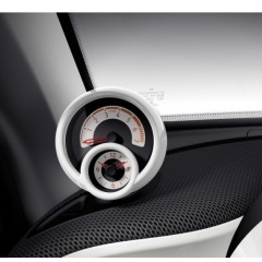 Smart ForTwo / ForFour 453 Armaturenbrett mit Drehzahlmesser und Uhr, Benzinmodelle