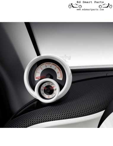 Smart ForTwo / ForFour 453 dash pods rev. count and clock petrol models
