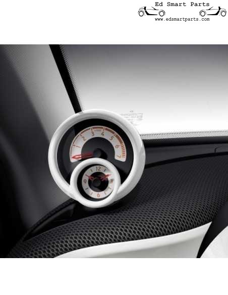 Smart ForTwo / ForFour 453 cruscotto contagiri e orologio modelli a benzina