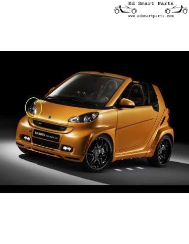 Brabus Xclusive Smoke Koplamp voor Smart fortwo Coupé & cabriolet C451